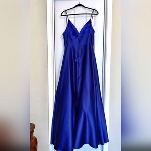 Betsy & Adam Royal Blue Dress